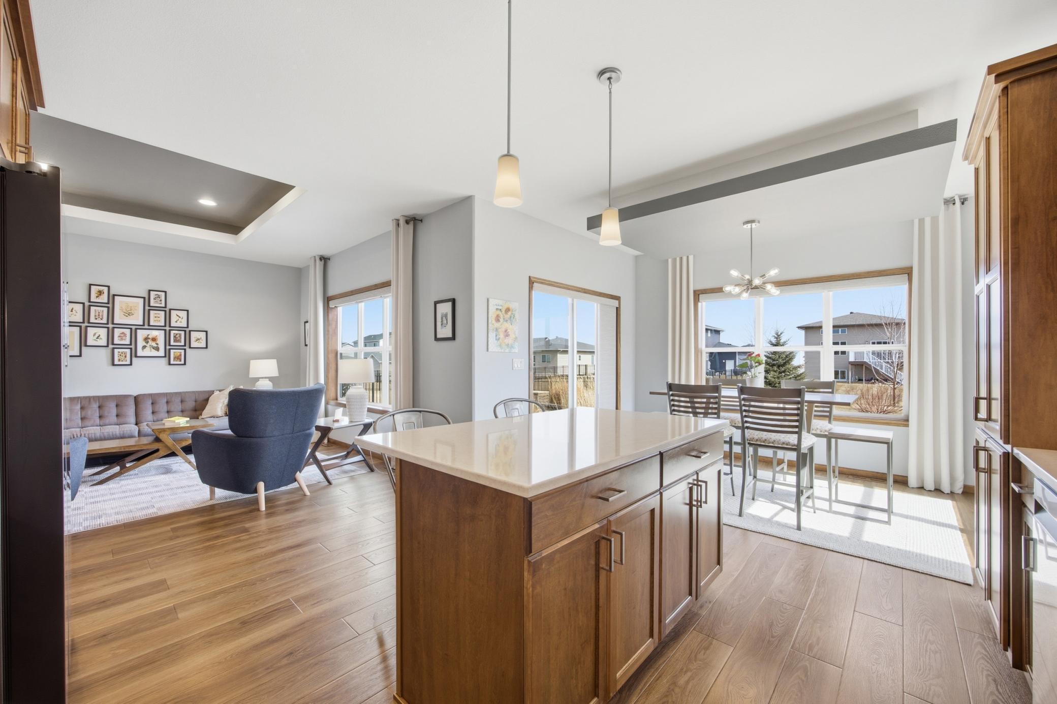 Lots of natural light