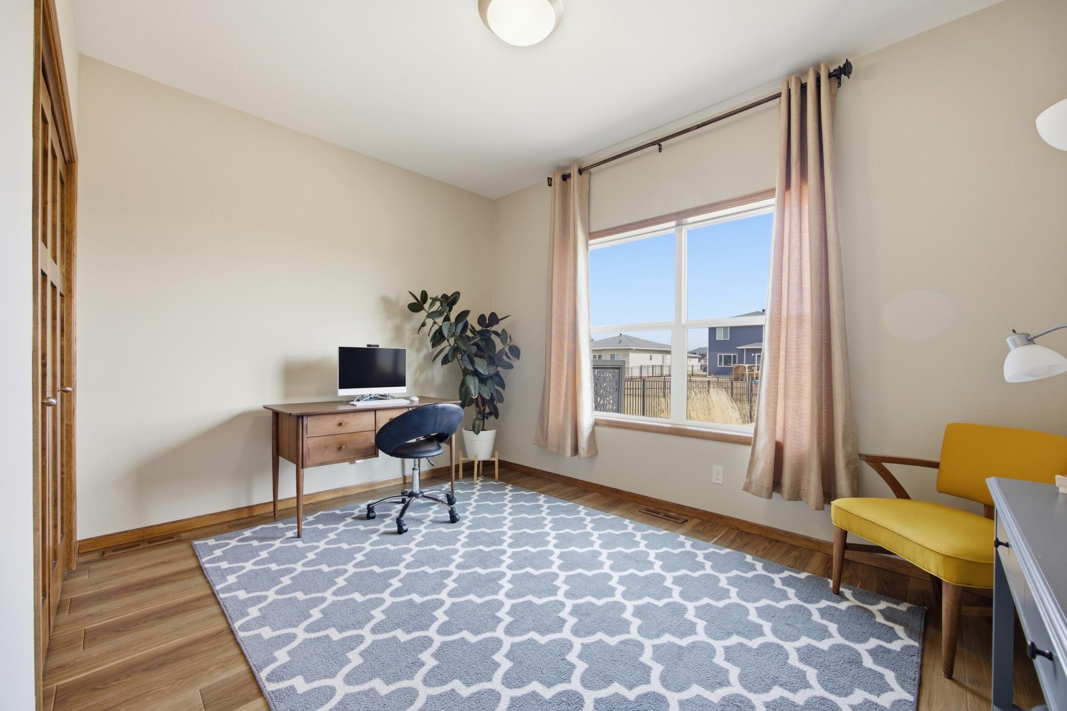 Bedroom #3 back of house