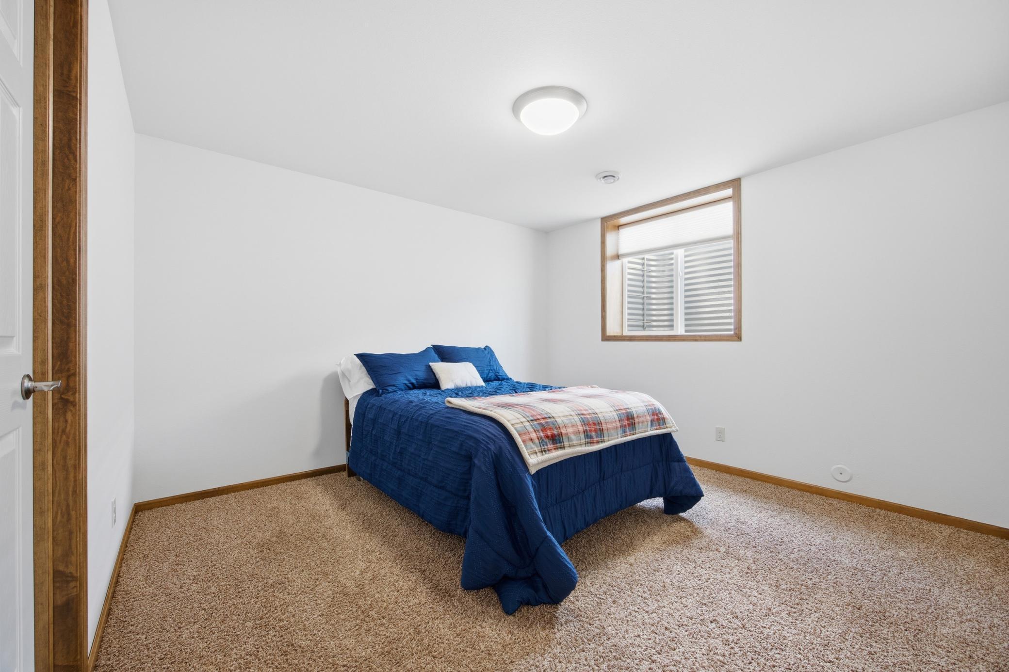 Bedroom #5 in basement