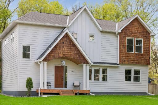 Model Home image. This home has slightly different window placement than the actual build plans for Library Lane.