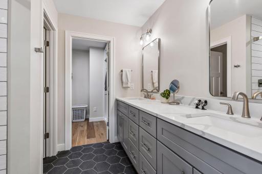 Primary Bath: Model Home Image- some optional finishes may be pictured