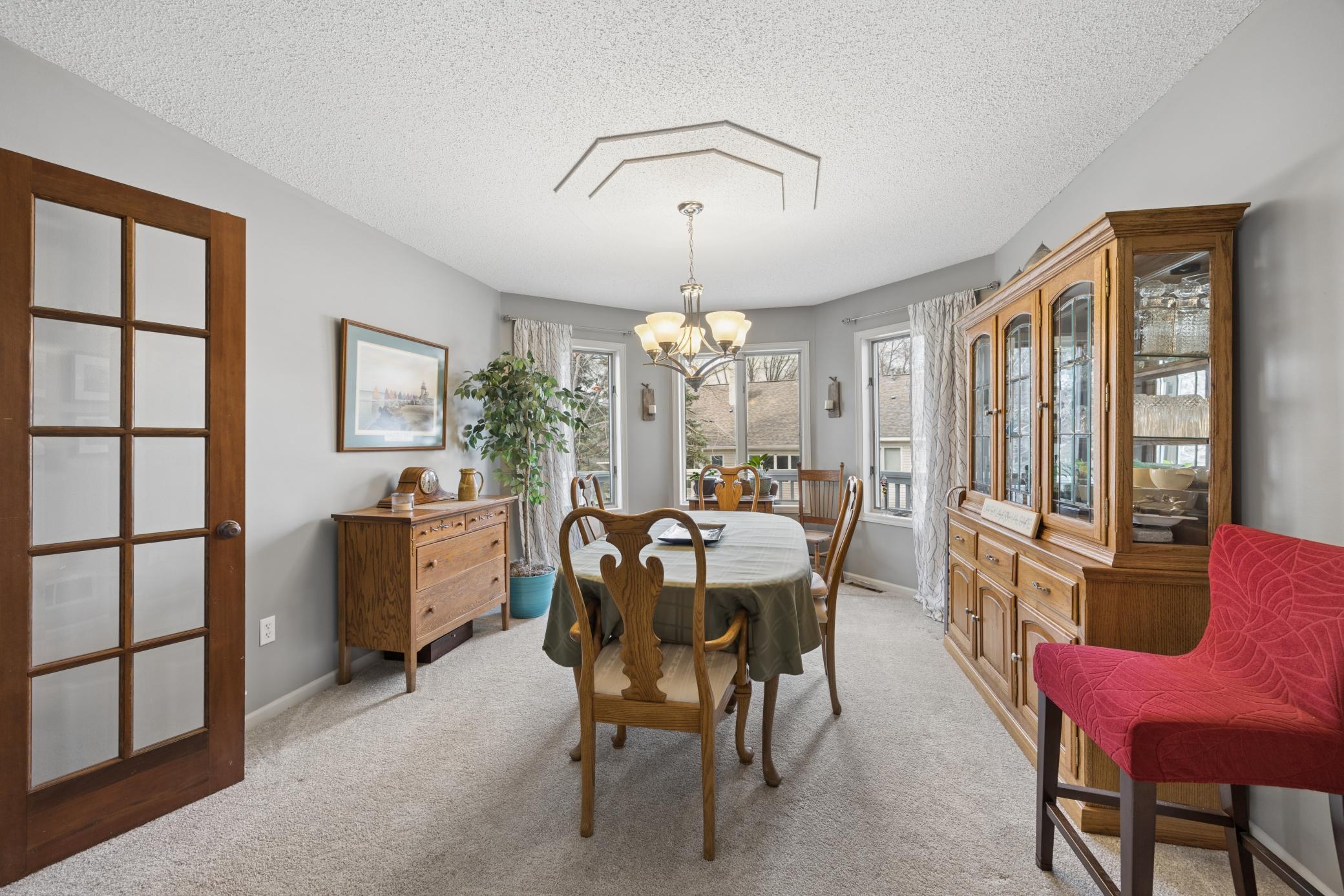 Large formal dining room