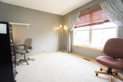 Bedroom #2 is the only room on the upper level carpeted.