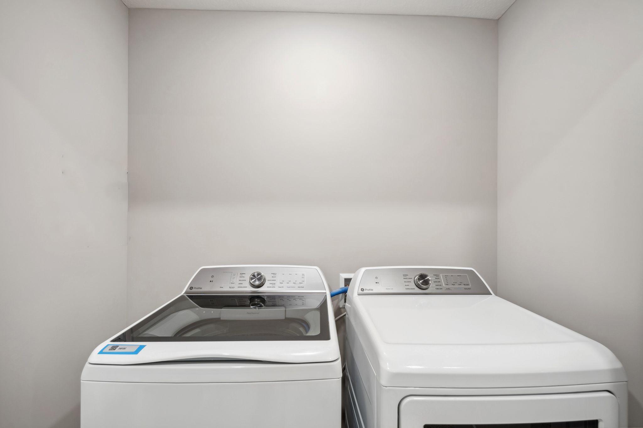 Washer and Dryer included