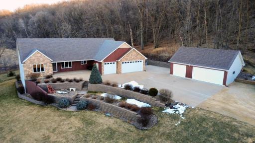 Beautiful custom-built home set on 2.3 acres.