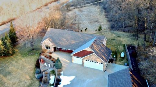 Private acreage setting with scenic surroundings.