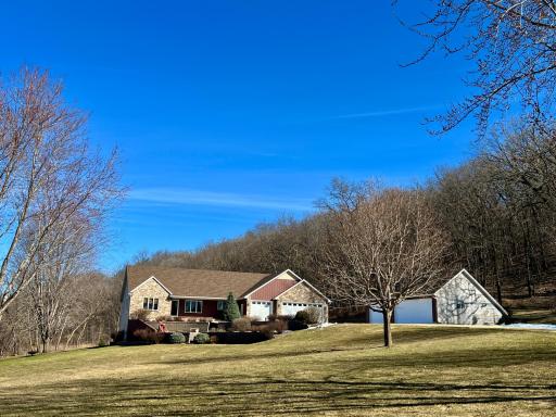 Private acreage setting with scenic surroundings and convenient access to outdoor recreation.