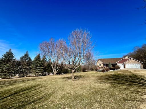 Enjoy peaceful outdoor living with 2.3 acres of space and privacy.