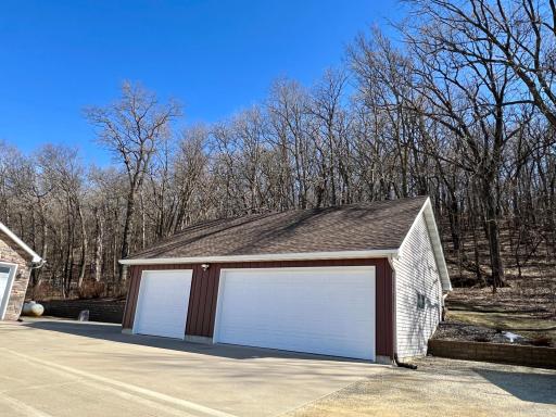 Additional 3-car detached garage perfect for hobbies, storage, or extra vehicles.