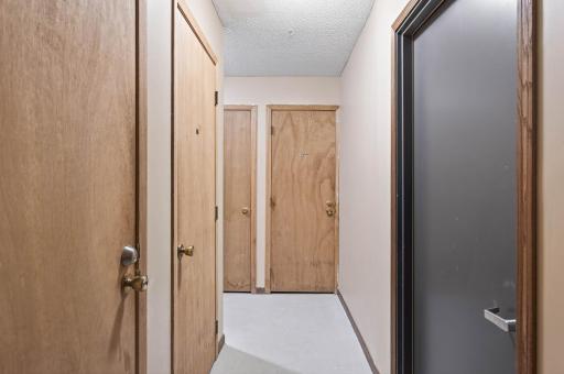 This unit has a dedicated space/room for storage!