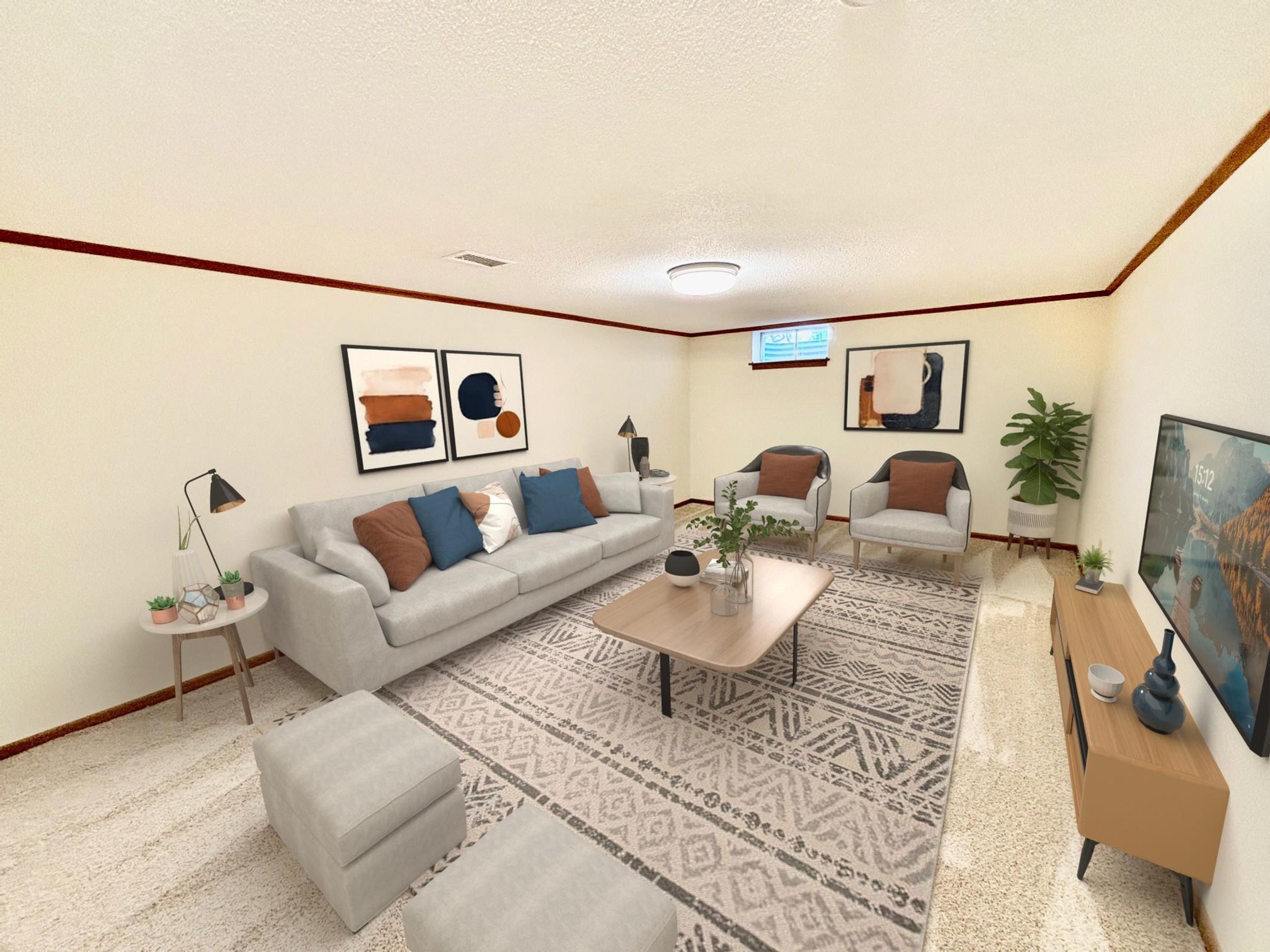 LOWER LEVEL FAMILY ROOM