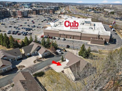 Walk to Cub or any of the nearby resturants/shops.