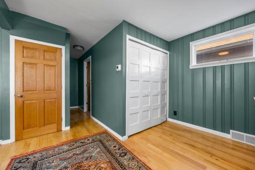 Main floor laundry closet
