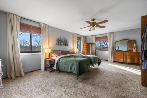 Main floor primary bedroom