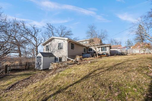 View of home from west to east