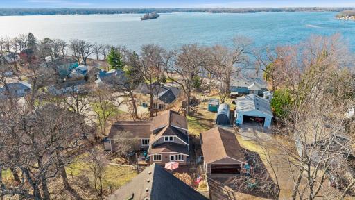5441 Ridgeway St with views of Bald Eagle Lake