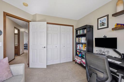 2nd bedroom has a large full wall closet.