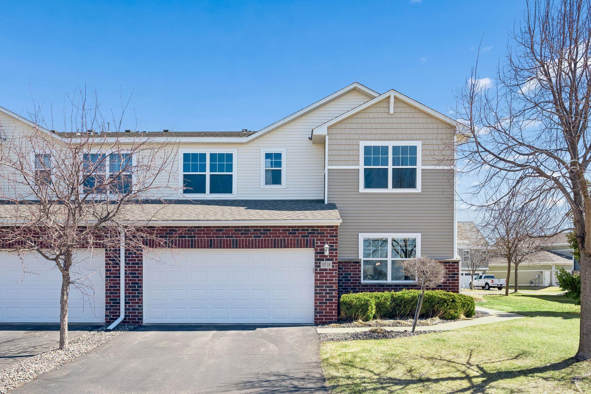 Lovely curb appeal with brick accents. Green space off the side of the home. Your guests can park right next to your home in the guest parking spaces.