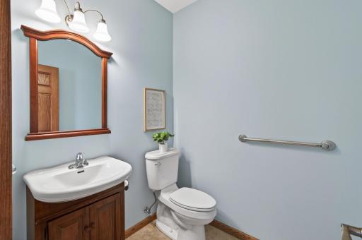 Main floor powder room