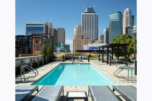 The Carlyle Amenity Deck - Pool - perfect for our warm days