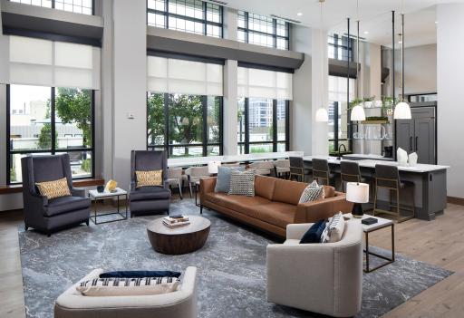 Carlyle Club Room - great for events with neighbors