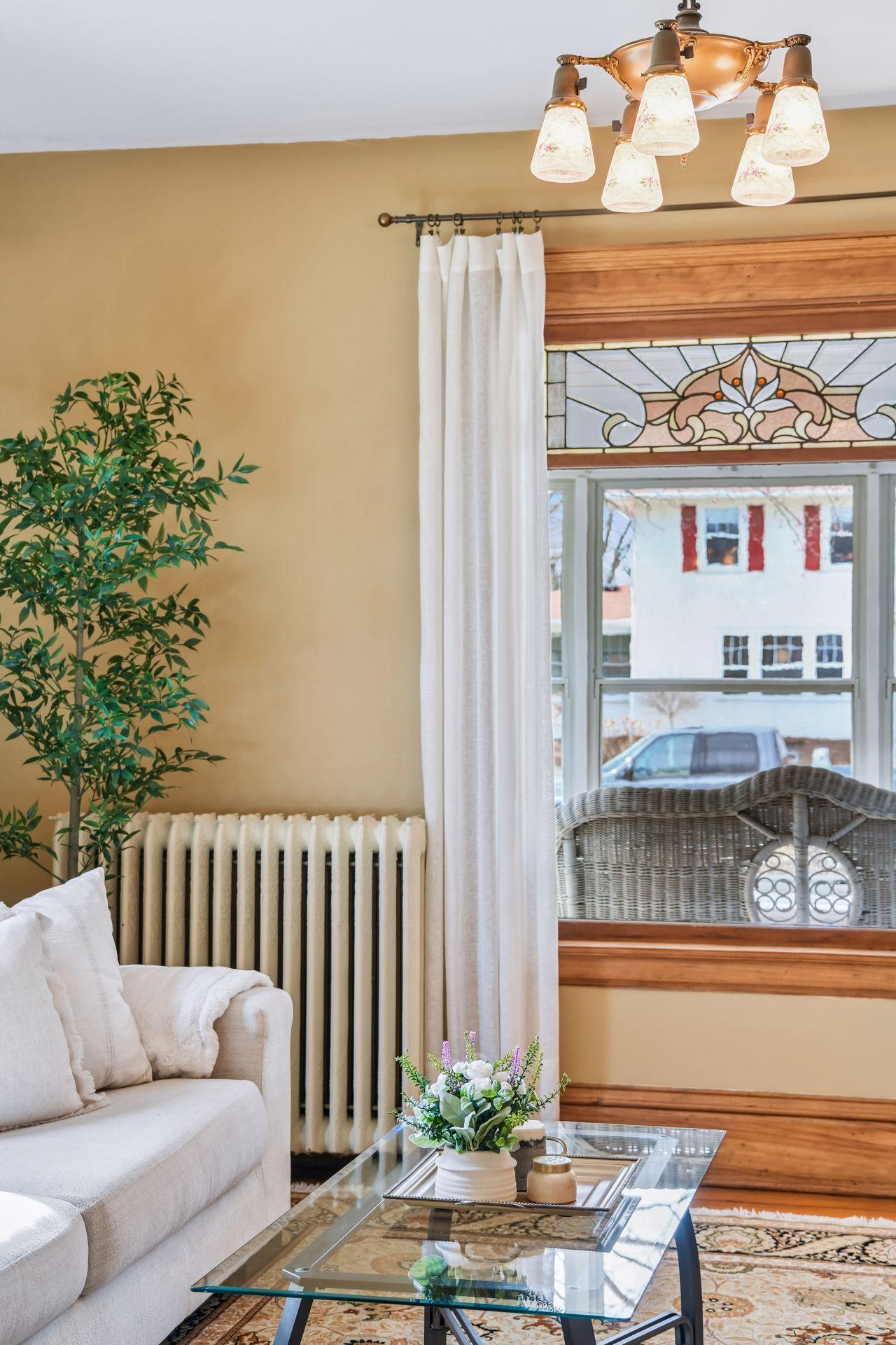 Love the original light fixtures!