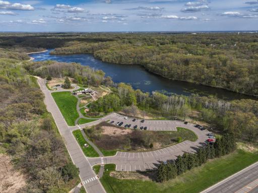 Steeplechase abuts Lebanon Hills Regional Park and numerous walking trails