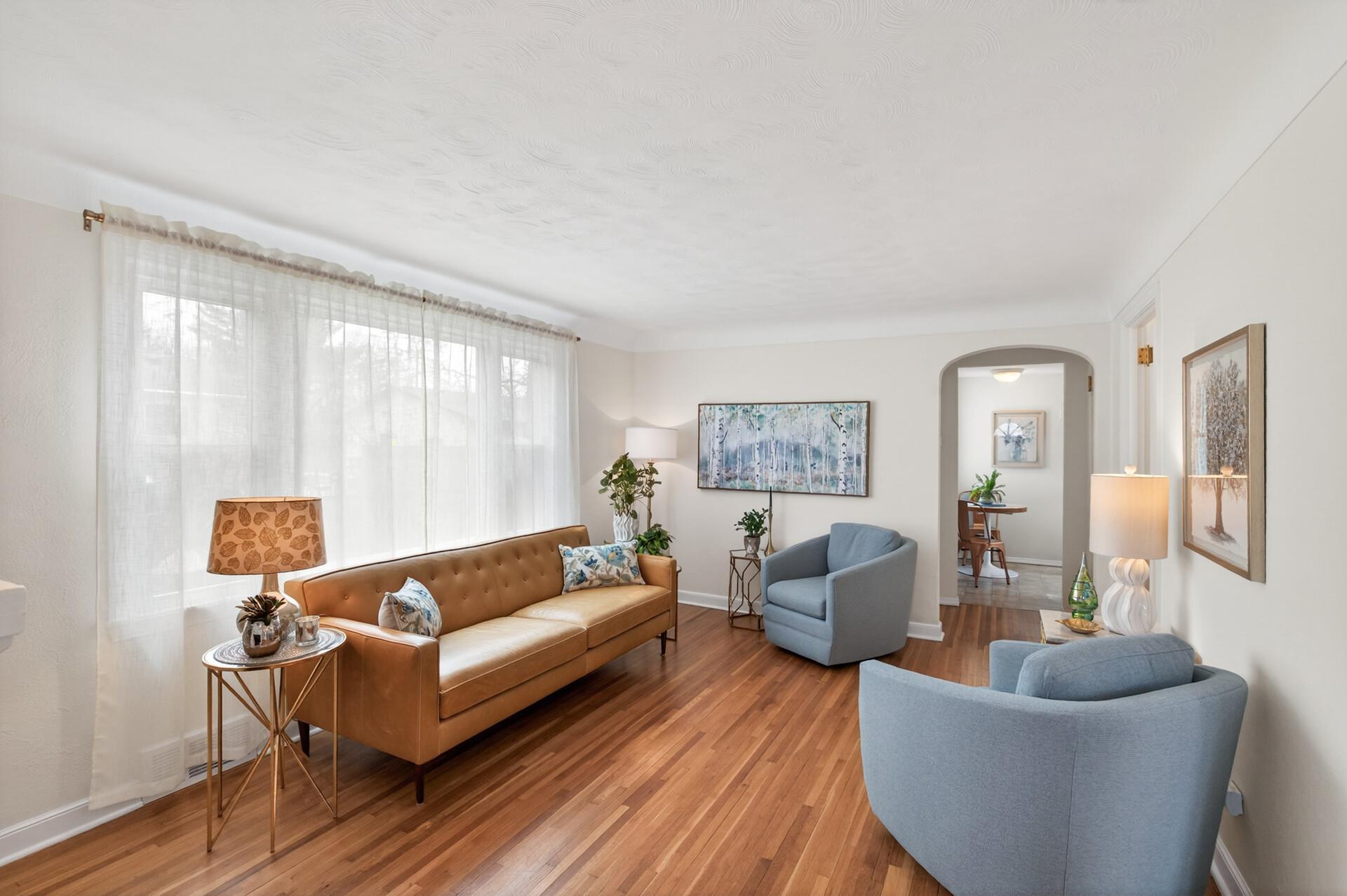 Living Room on main floor.