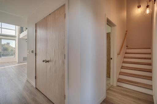 Front Entry and Coat Closet