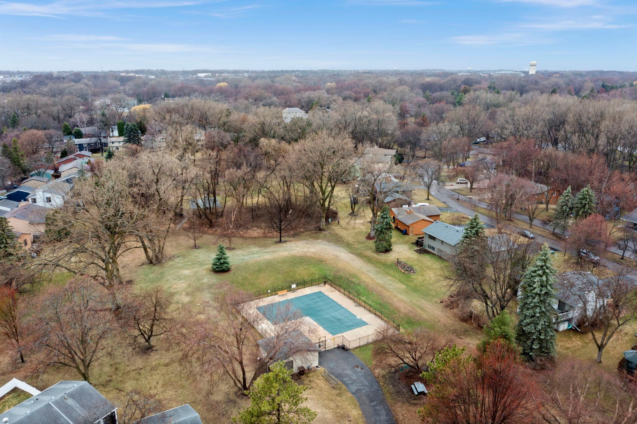 So close to parks and privacy!