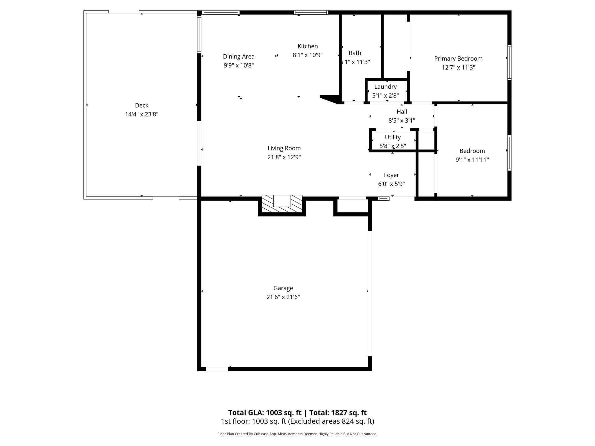 Floor Plan with Measurements