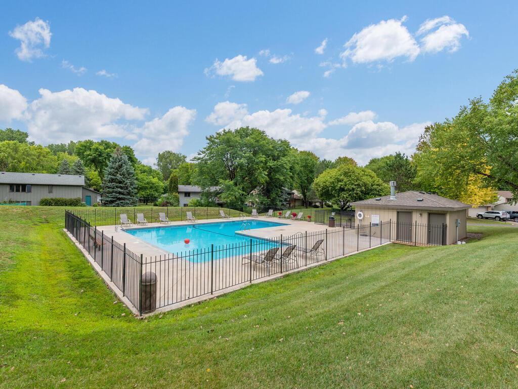 Community Pool within 100 yards of home!