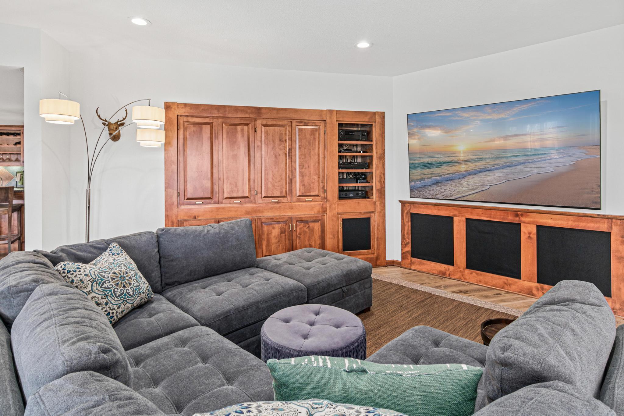 Cozy up for your favorite movie or the big game!