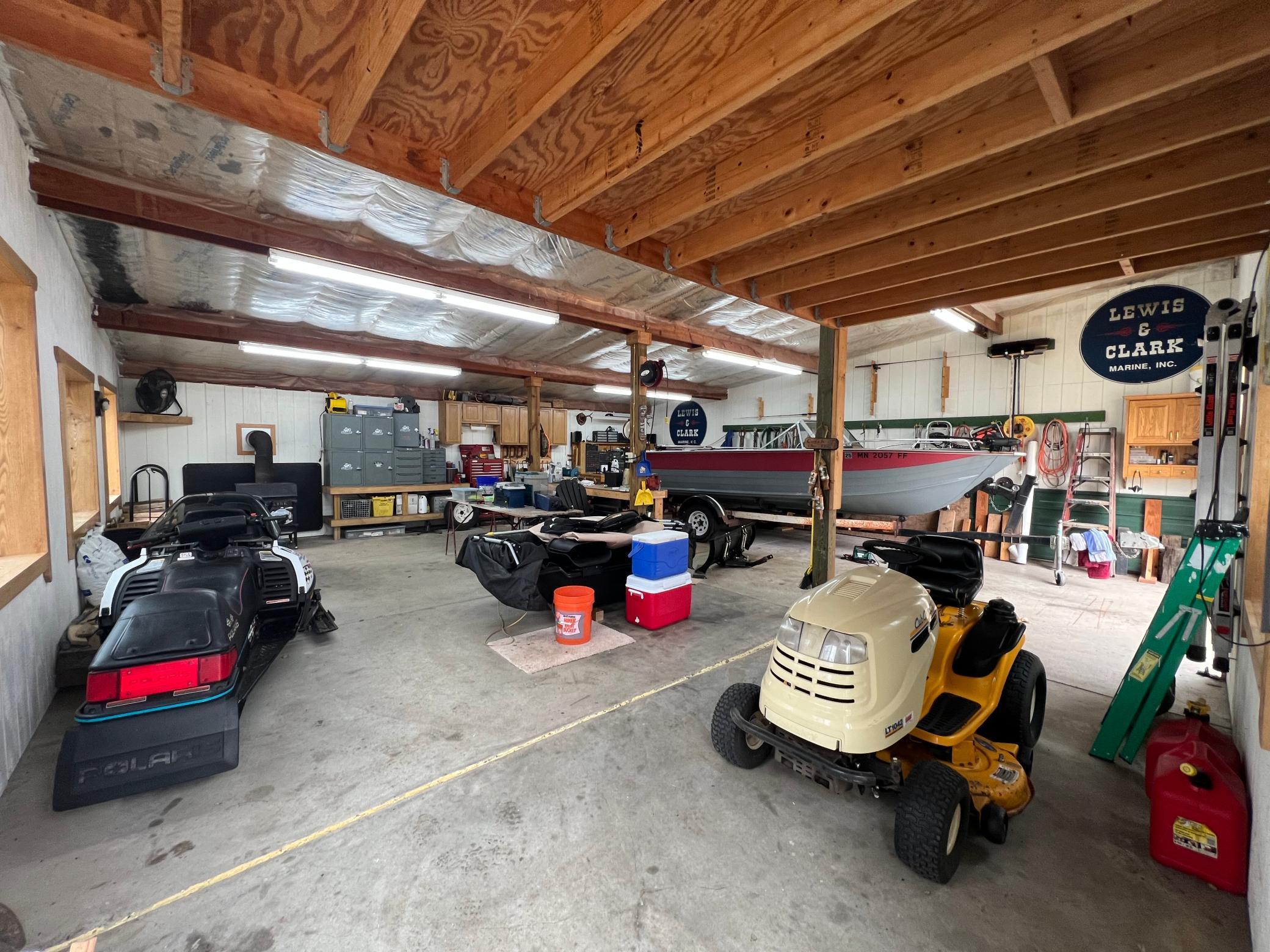 Garage interior