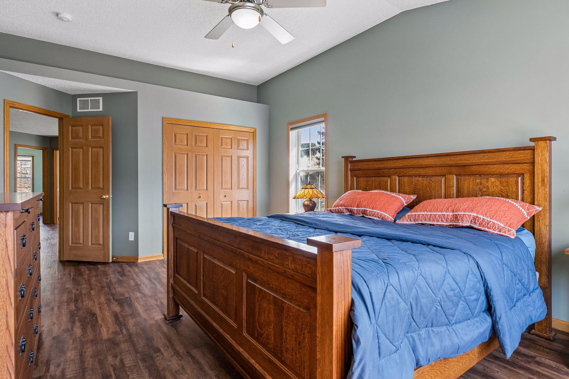 Elevated ceilings for a spacious retreat