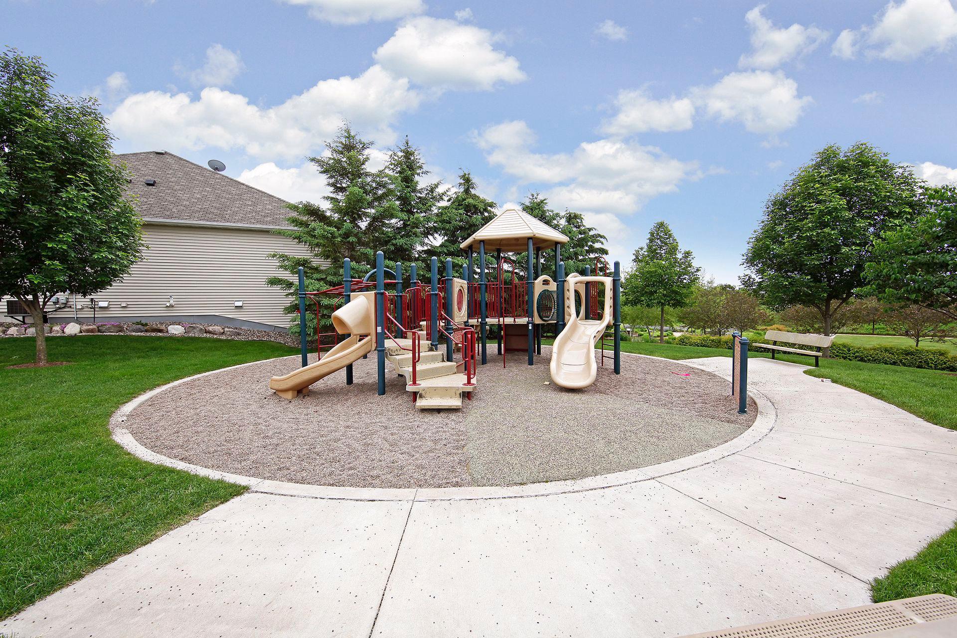 Playground next to the pool