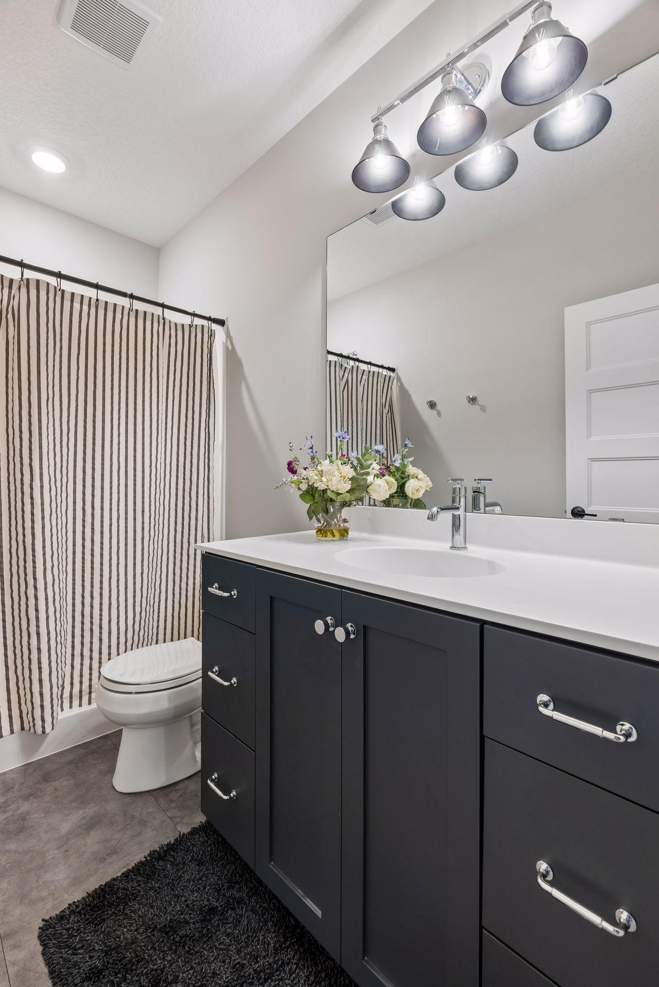 3/4 Bath in Lower Level