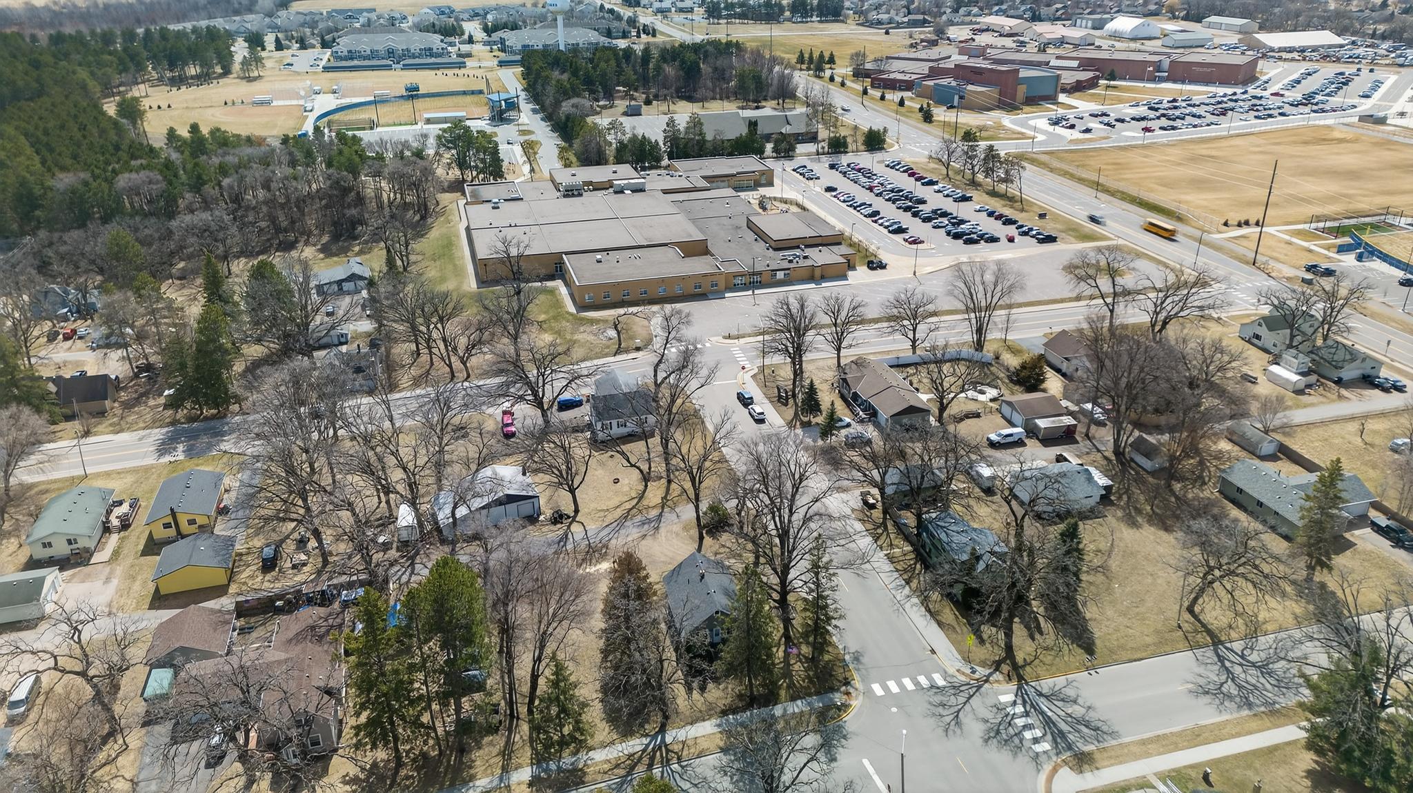 close to the elementary school