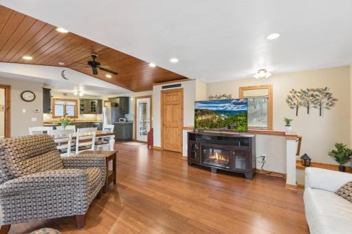 Properties like this do not come for sale often with not only having 86 feet of lakeshore but nearly 3.5 acres of land with many mature trees throughout along with an 864 square foot detached garage.