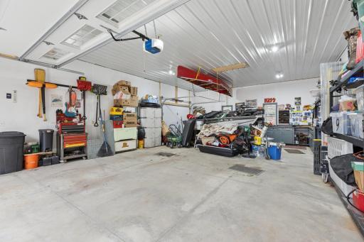 Built in 2017 this detached garage is great. This building also has attic storage space that is not pictured.