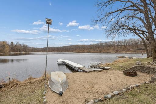 Complete with a sandy beach this space is perfect for young ones to build sandcastles and play in the water. The dock can be included with the right offer.