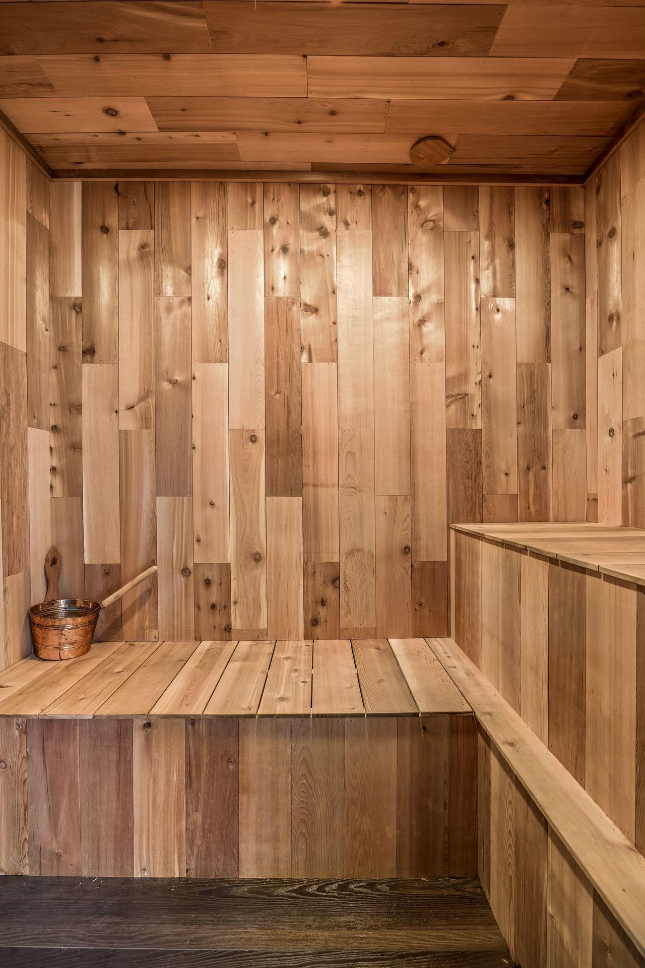 Custom Cedar Sauna