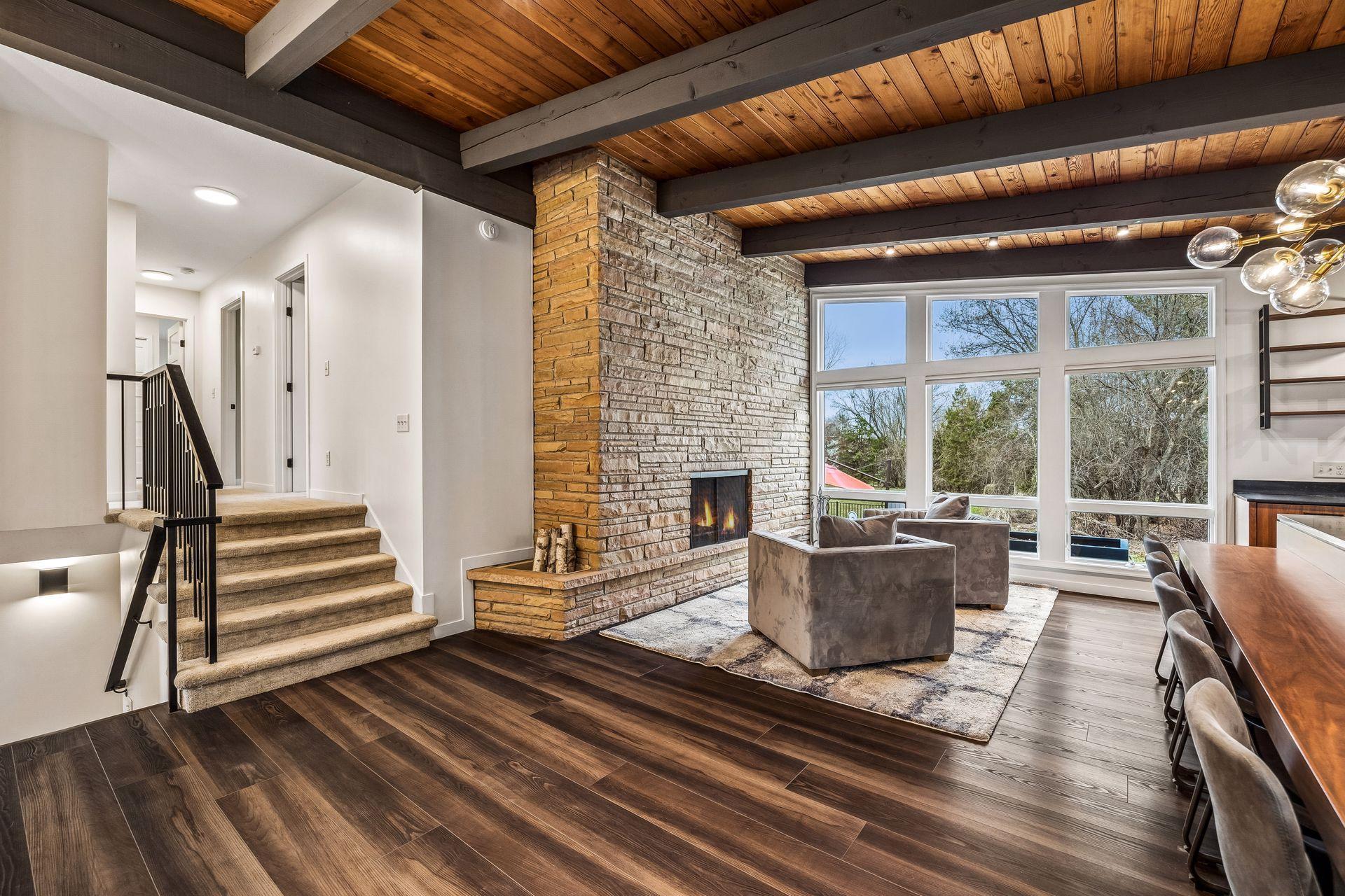 Stairway to Lower Level