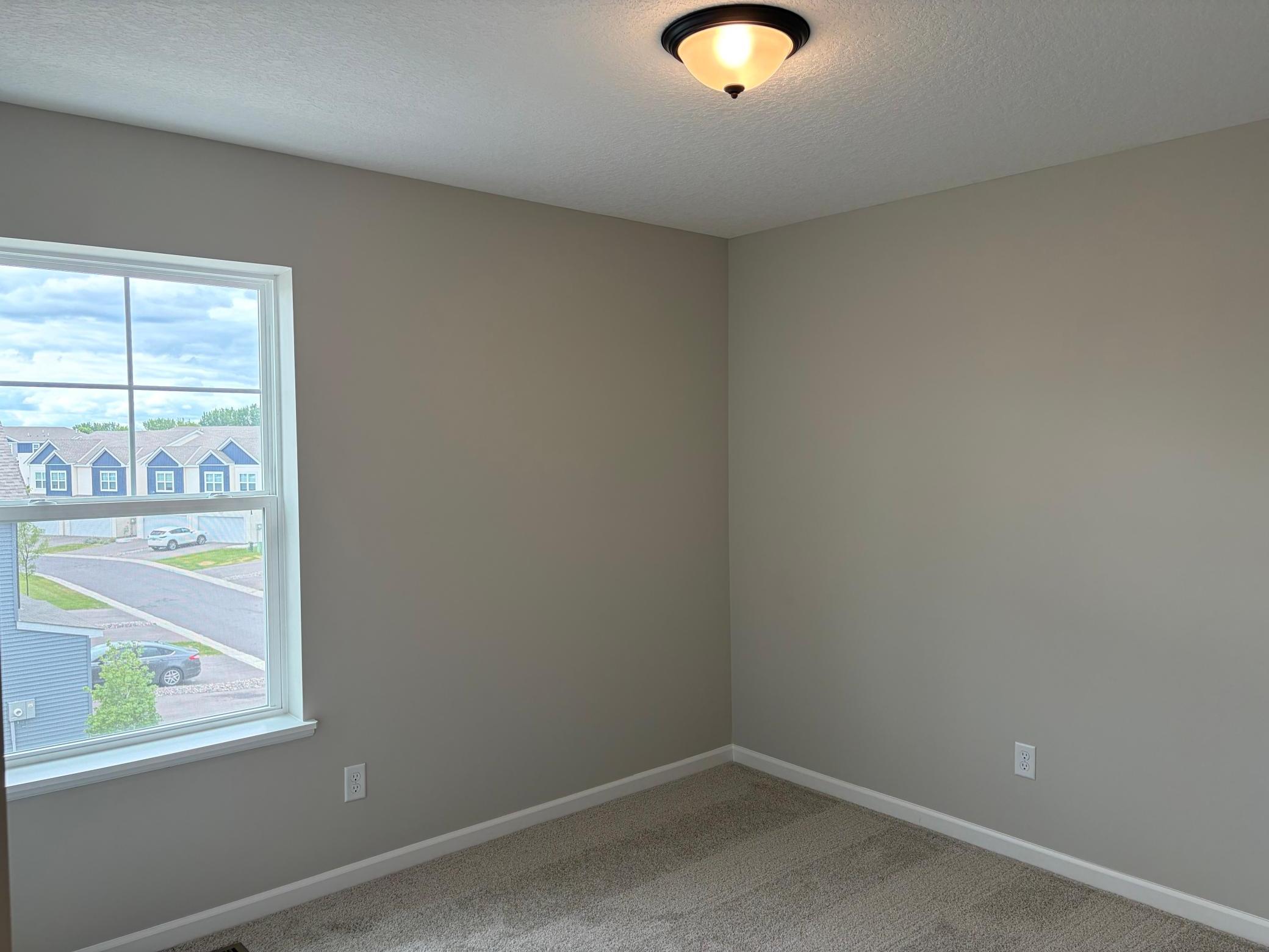 The secondary bedrooms are perfectly sized for everyone.
