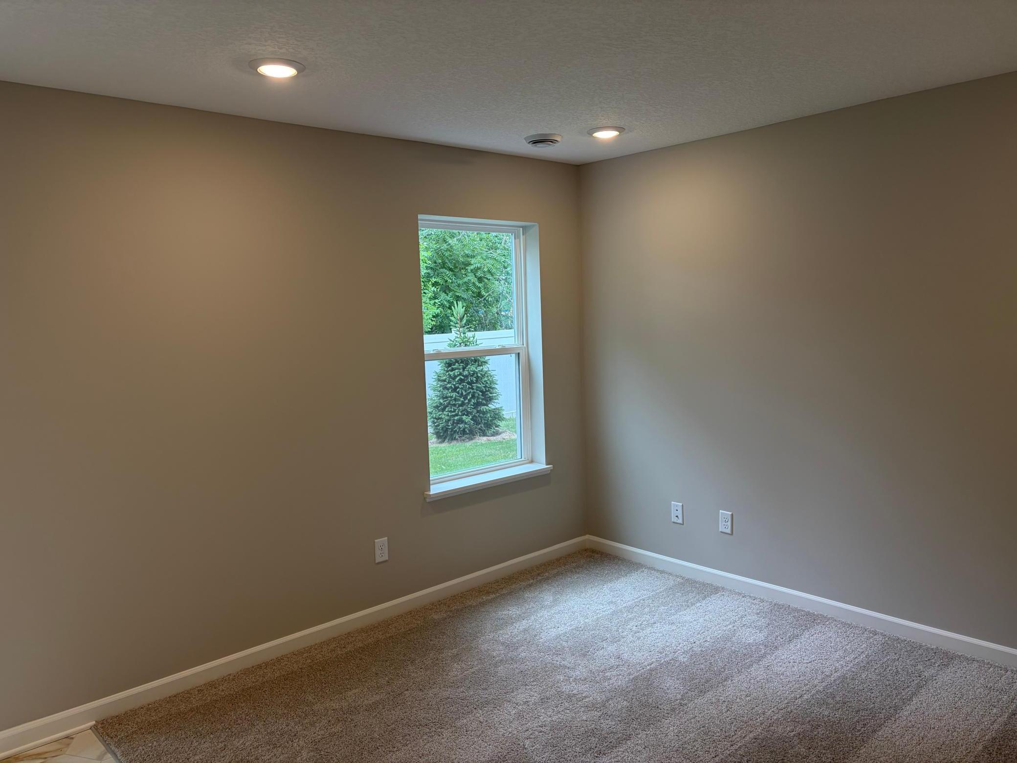 A reverse look at the rec. room space.