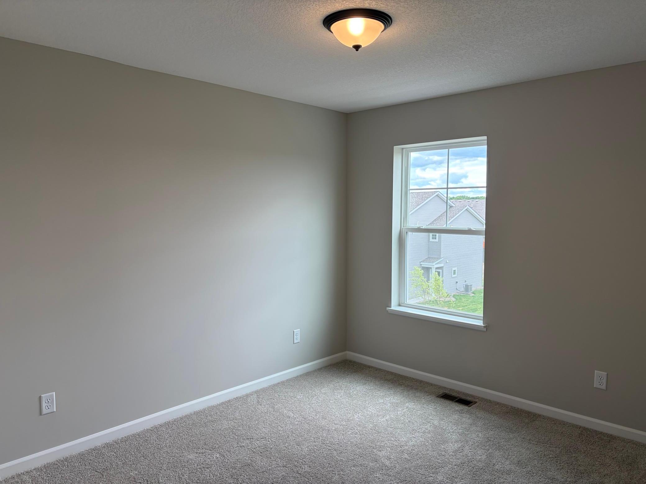 The secondary bedrooms are perfectly sized for everyone.