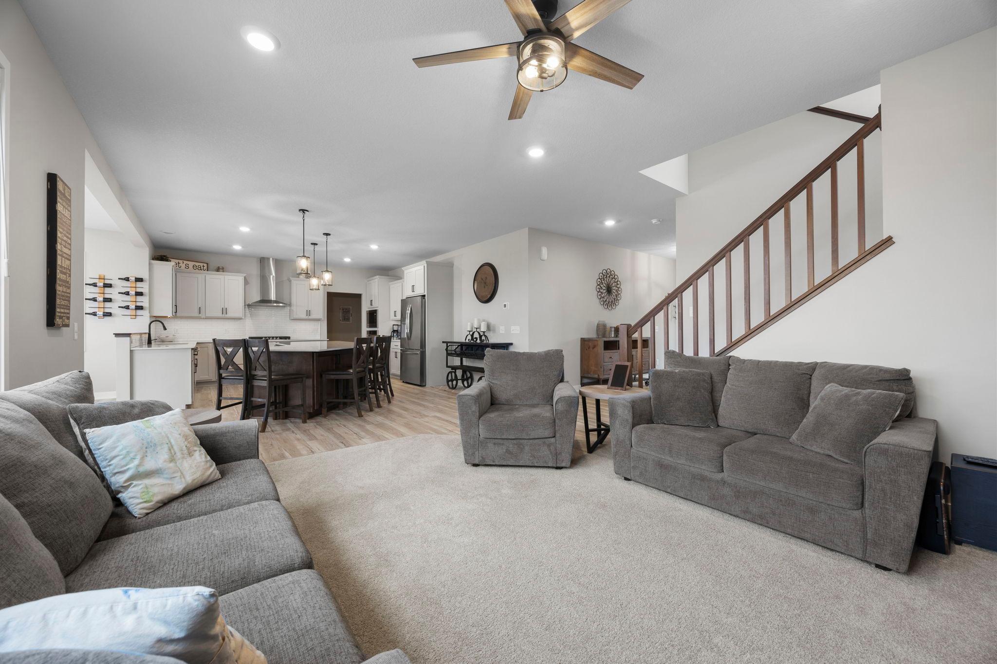 Open Floor Plan is a must!