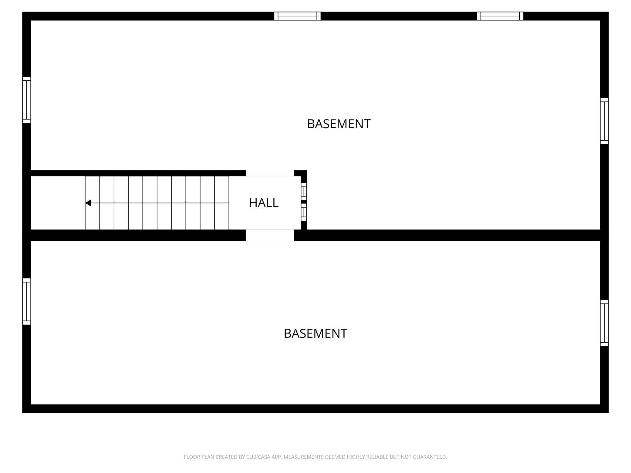 Lower level floorplan