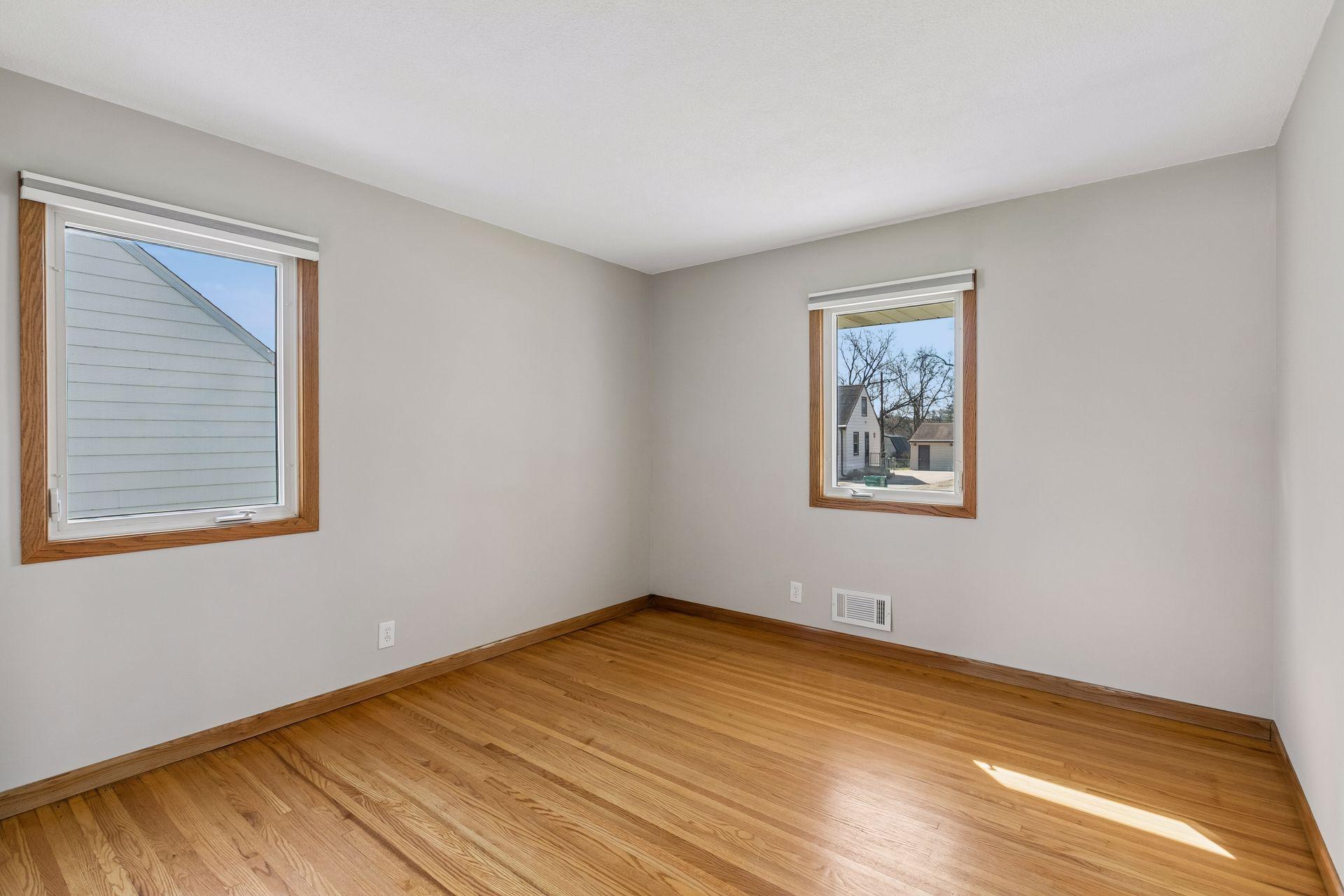 There are 3 bedrooms on the main level.