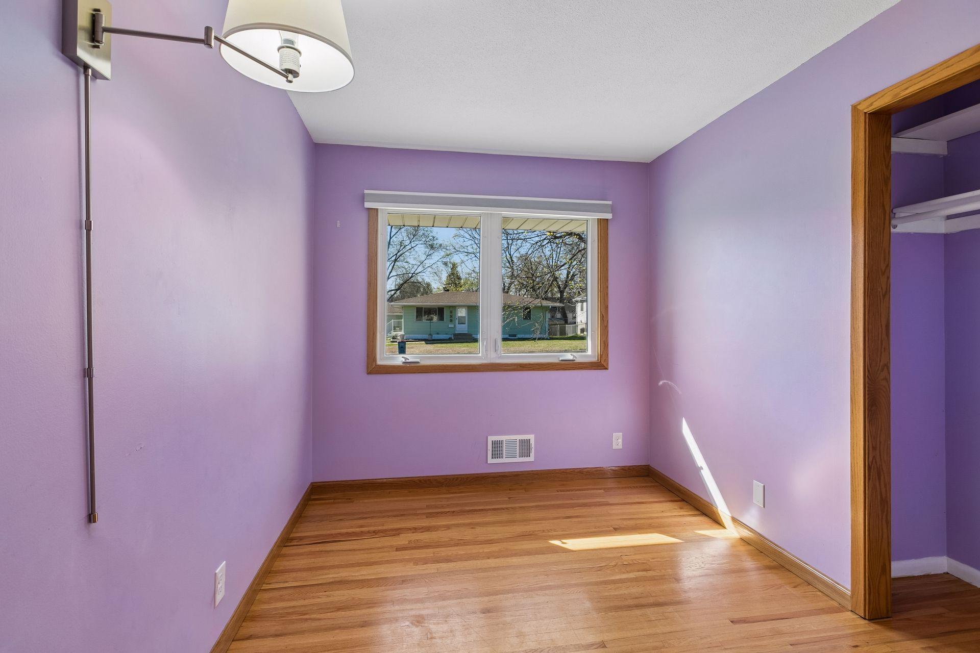 This bedroom also gets great southern exposure.